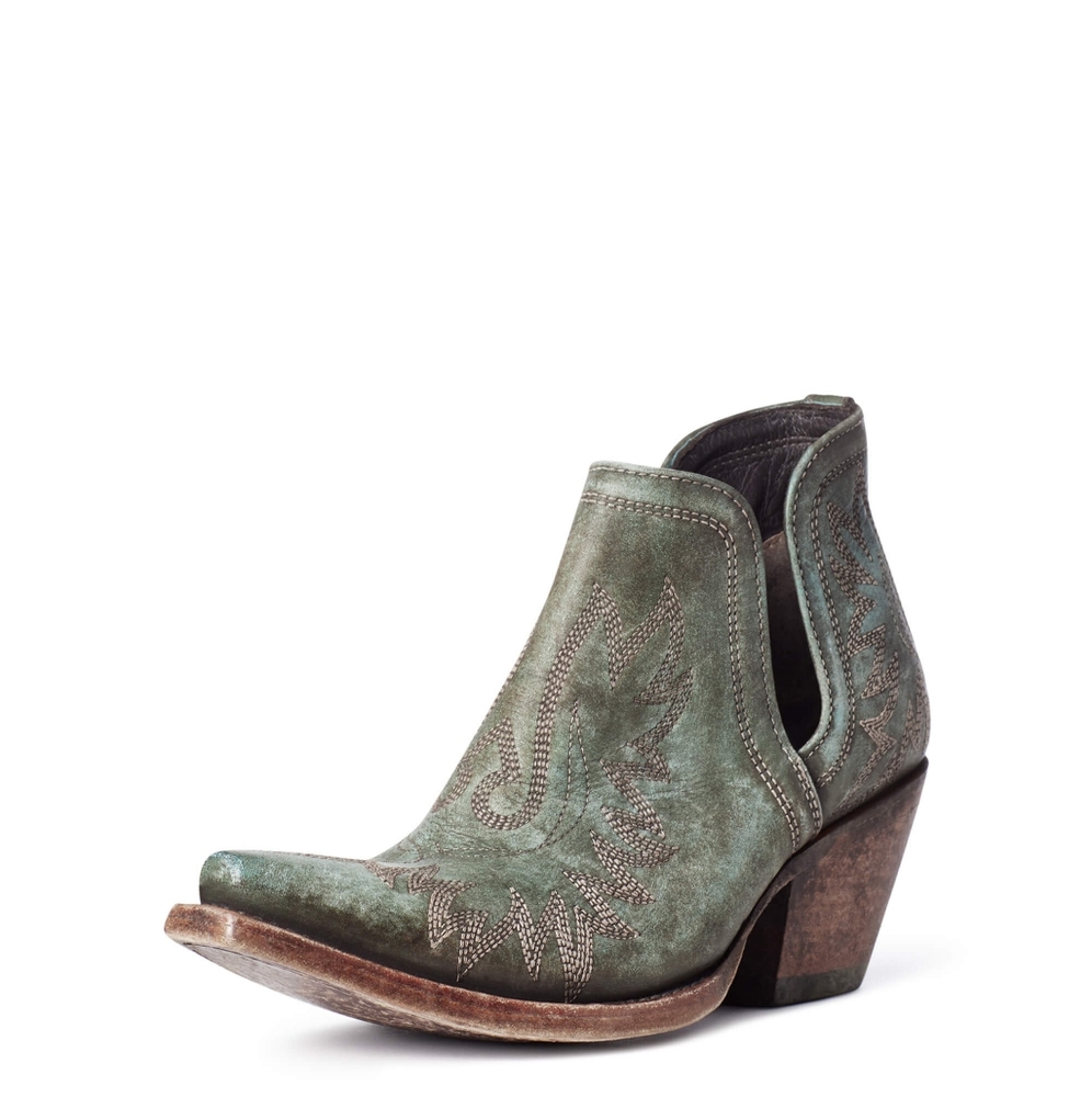 Dixon Distressed Ariat Shorty Boot sz 10B